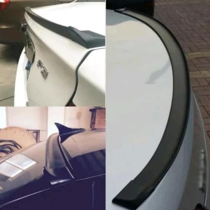 Ducktail Spoiler Mobil Sedan Timor Lis Bagasi Belakang Hitam Polos Kualitas Terbaik Harga Termurah