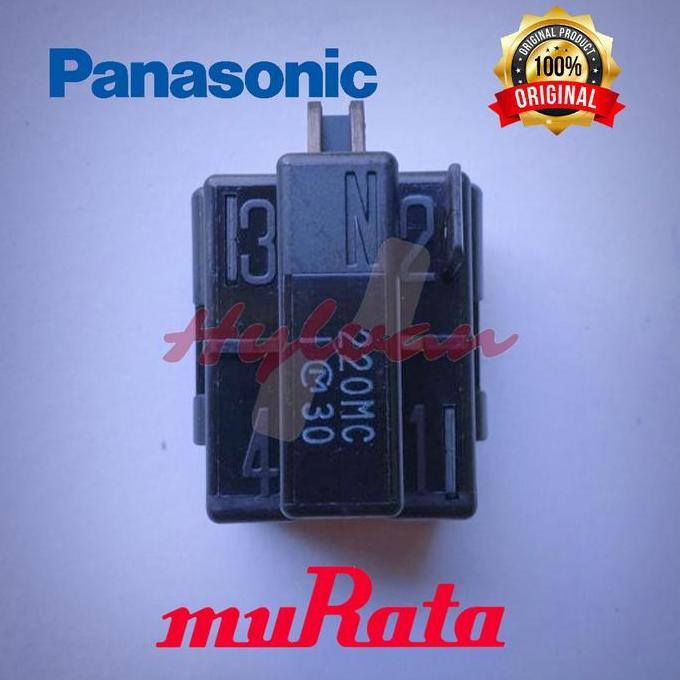 PTC RELAY KULKAS PANASONIC PIN 1 KANAN ORIGINAL HIGH QUALITY