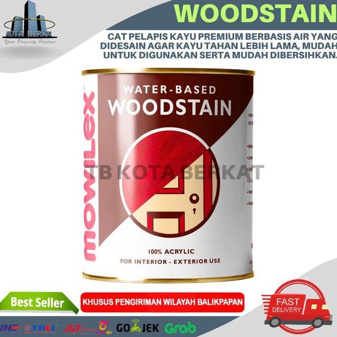 CAT KAYU POLITUR MOWILEX/ CAT VERNISH KAYU WATERBASED BIN