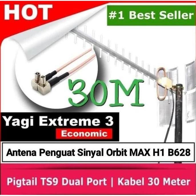 DV223 - Antena Penguat Sinyal Orbit MAX H1 B628 - Yagi Extreme 30M