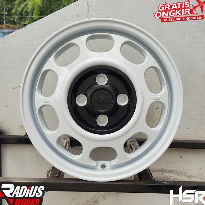 Terlaris Velg Mobil Karimun Airev Ayla Spresso Dll Hsr Kaleng Ring 14 Pcd 4X100 Tampilan Clasik