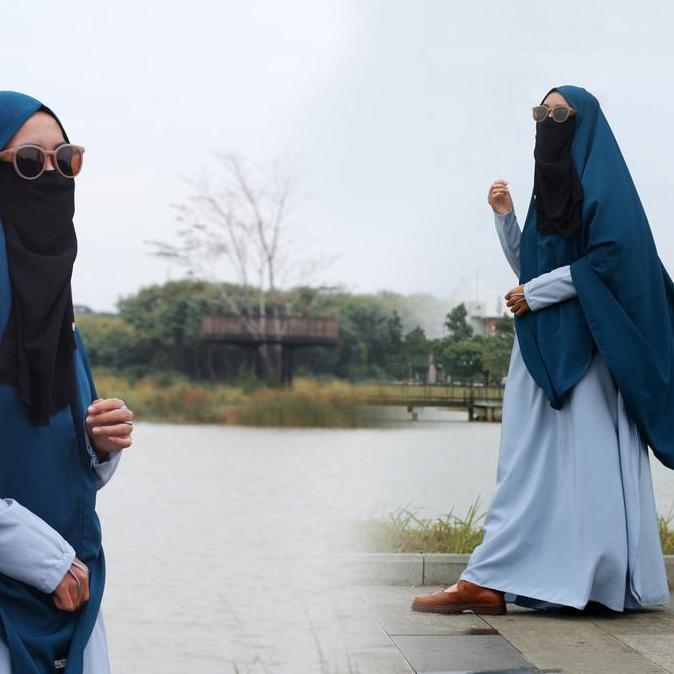 Dress Ageng Nawili abaya  Syari Mahzhuuzh Polos gamis muslim Basic Wanita Hitam Wolfis Remaja Dewasa