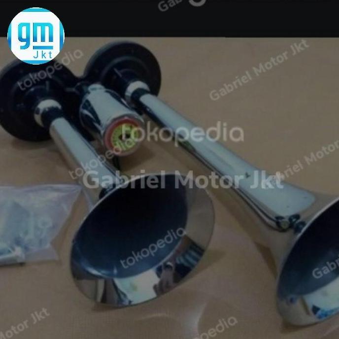 klakson angin air horn 2 trompet cicada 12/24volt