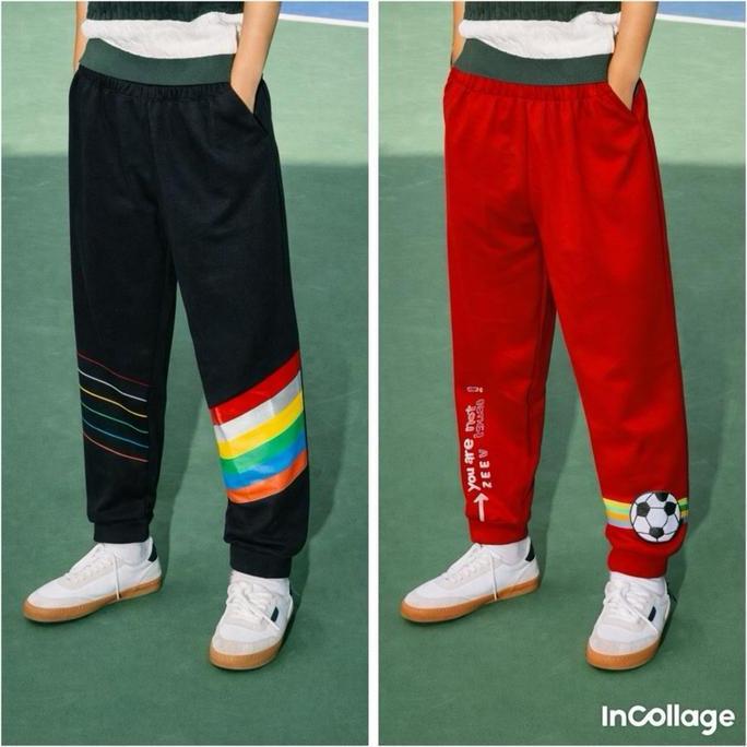 AI86 >> Celana panjang anak laki-laki-celana bola-celana garis 1-10 tahun