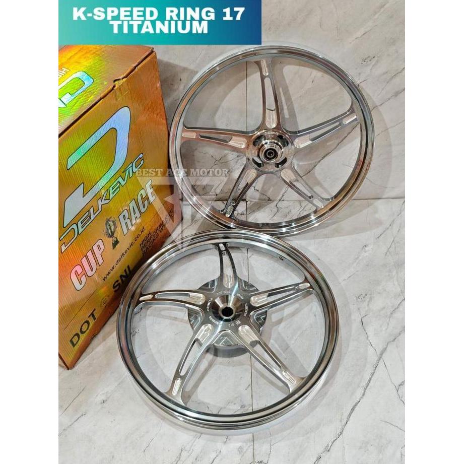 Terlaris Velg Delkevic Bintang Laut Ring 17 Beat Scoopy Genio Vario 110 Mio Sporty Vario 160 Ring 17