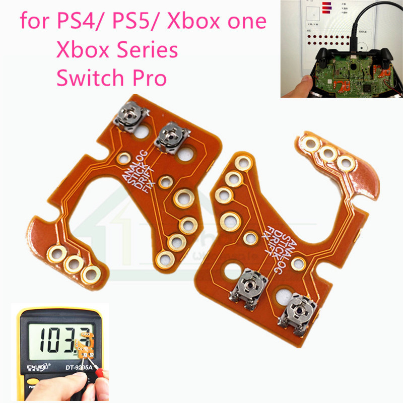 1-15 pcs untuk PS4 PS5 Controller Analog Stick Drift Fix modul untuk PS 4 untuk Xbox one Xbox series