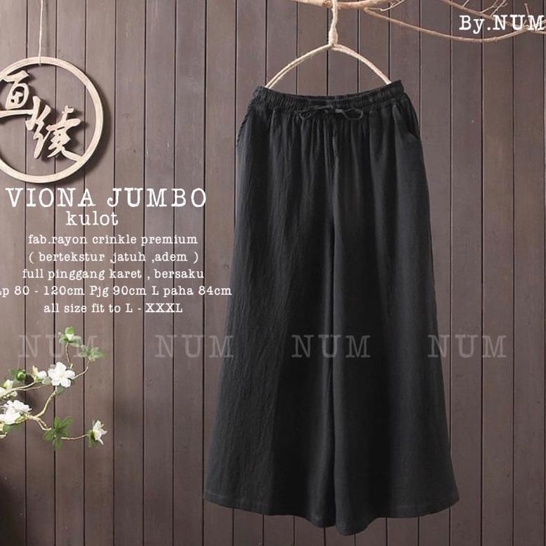 BEST DEALS Viona Jumbo Kulot Rayon Crinkle Premium