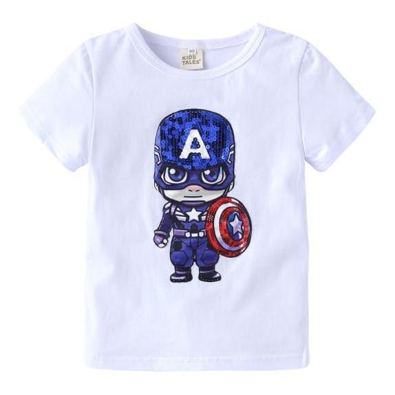 Gratong Baju Led Anak Cowok Baju Lampu Menyala Laki Superhero Impor