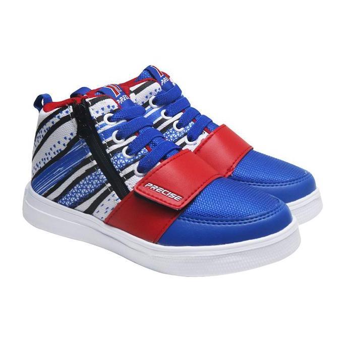 Termurah Precise Amaro Tod Sepatu Sneakers Anak Balita - Blue/Red