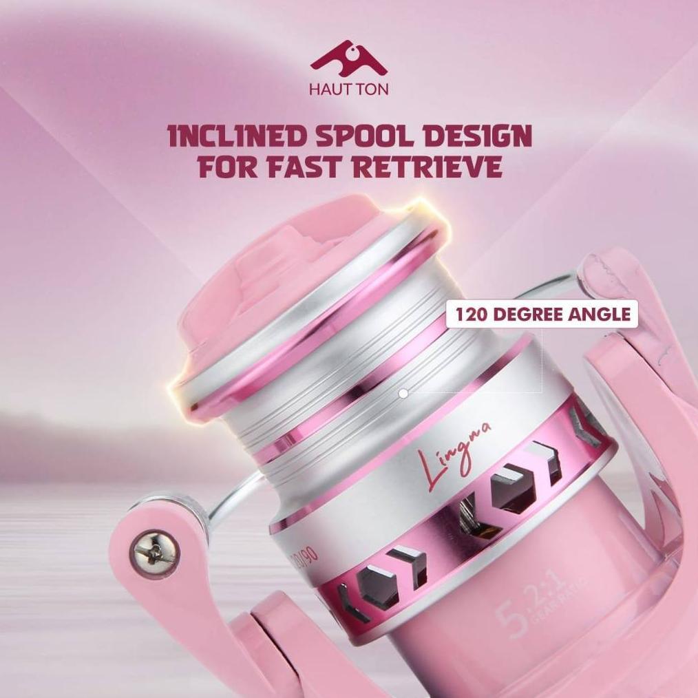 Hot Product Reel Spinning Hautton Lingna (Shallow Spool)