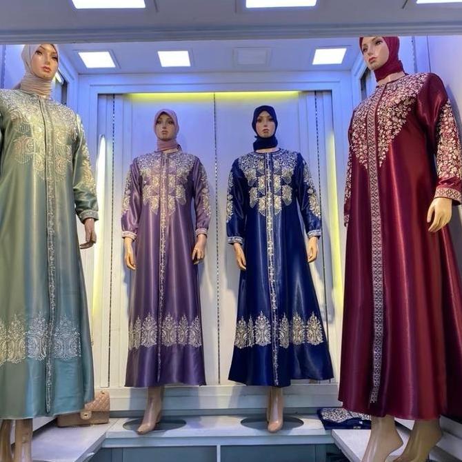 Gamis Bordir Pintu Aceh Terbaru