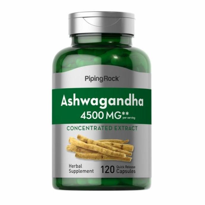 Pipingrock aswagandha 1500 mg isi 120 capsul / pipingrock ashwagandha