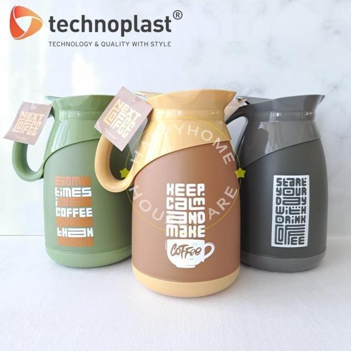 TECHNOPLAST Nextcoffee Thermo Jug 1.7L | Eskan Air |Teko Air Serbaguna