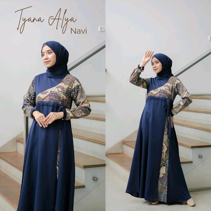Baju Muslim Gamis Tyana Alya Dress