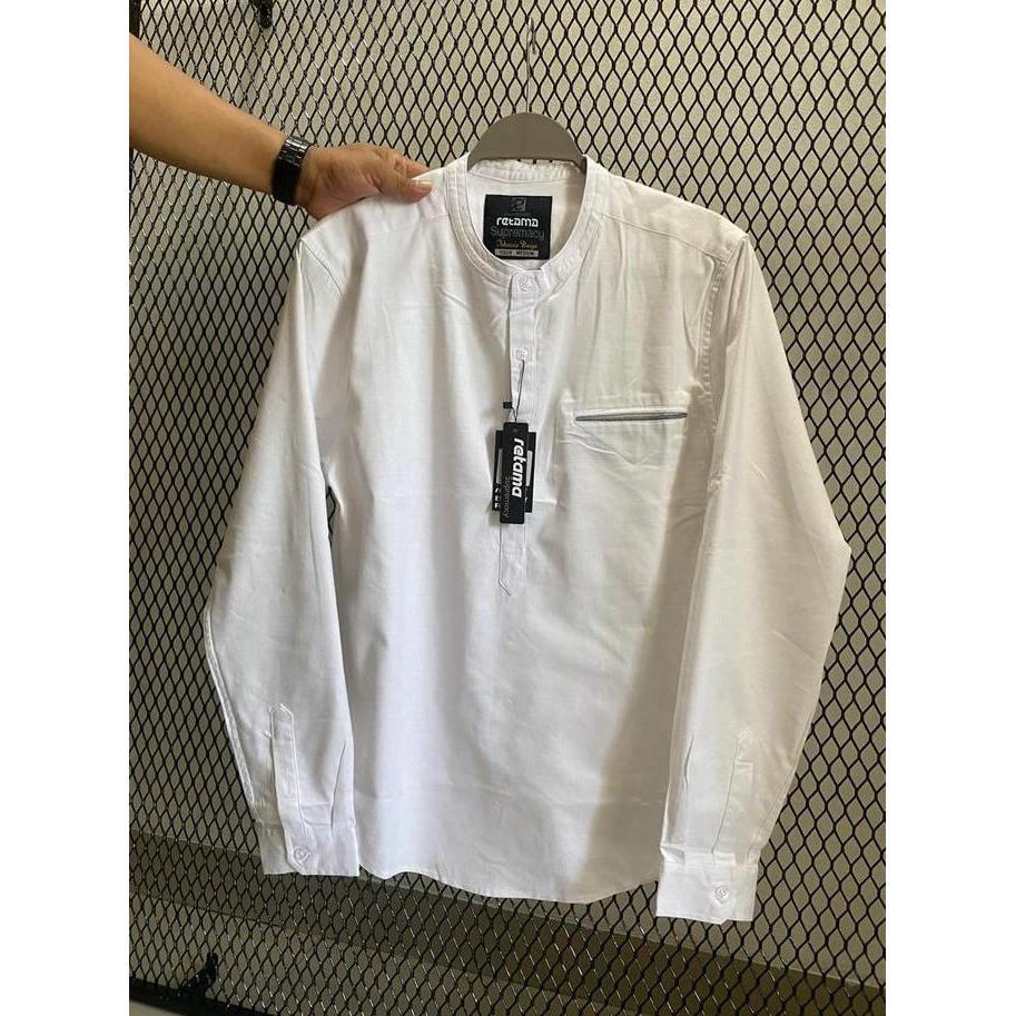 BAJU KOKO RETAMA LENGAN PANJANG PREMIUM /TERLARIS /KOKOVIRAL/KOKO MEWAH /KOKO BERKUALITAS Muslim Teb