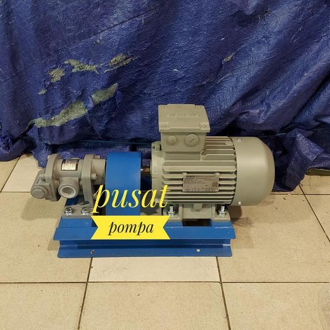 Gear Pump Koshin GL 25-5 c/w Motor Siemens 2 hp 4 pole +Base Plate