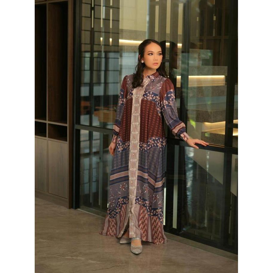 KARIMAKE - Gamis Harismaya - Gamis Motif Premium Original