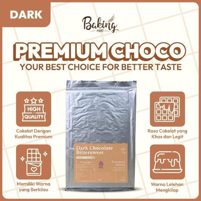 Dark Chocolate Bittersweet Elmira/Dark Premium Chocolate