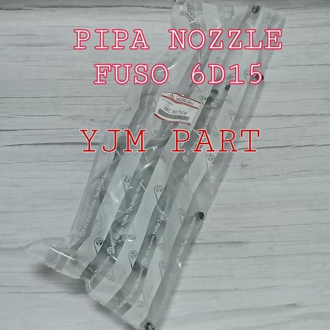 PIPA NOZZLE SET FUSO 6D15 PIPA NOSEL FUSO 6D15 1SET 6PCS