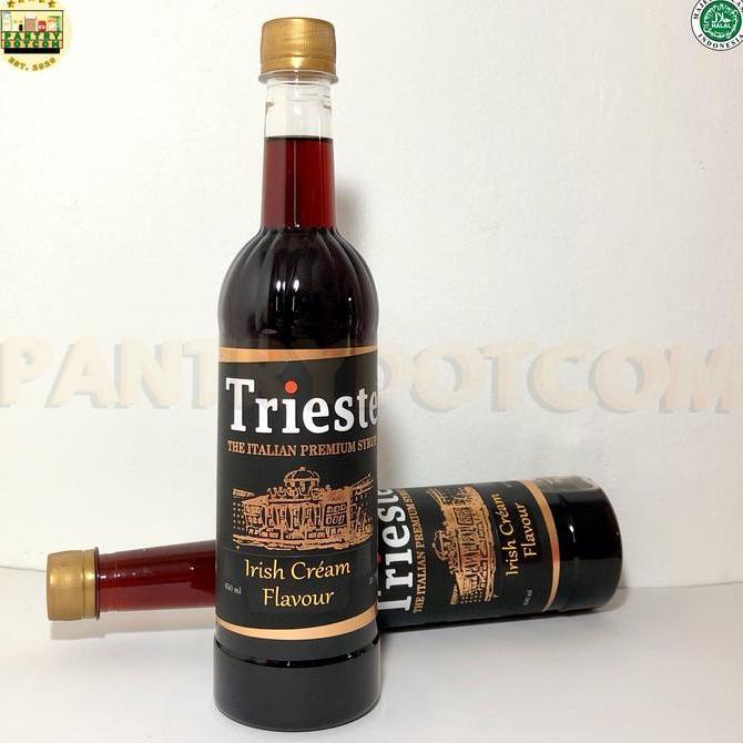 TRIESTE SYRUP rasa IRISH CREAM - SIRUP PREMIUM 650ml