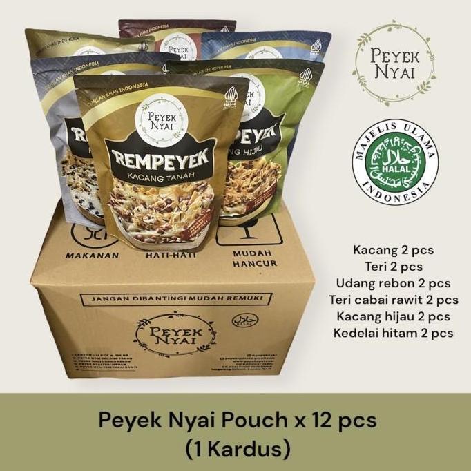 Peyek Nyai - Paket Rempeyek Pouch