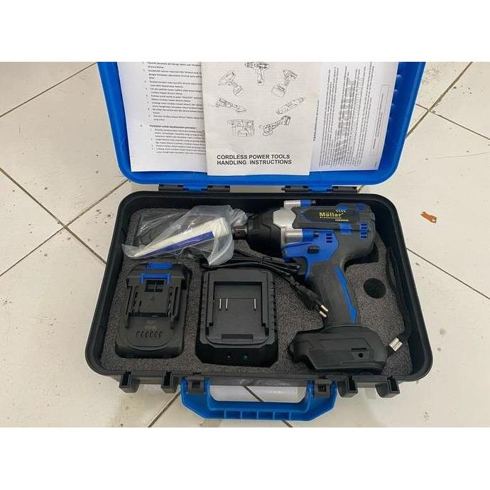 MOLLAR CIW20500 CORDLESS IMPACT WRENCH 20V BUKA BAUT MOBIL