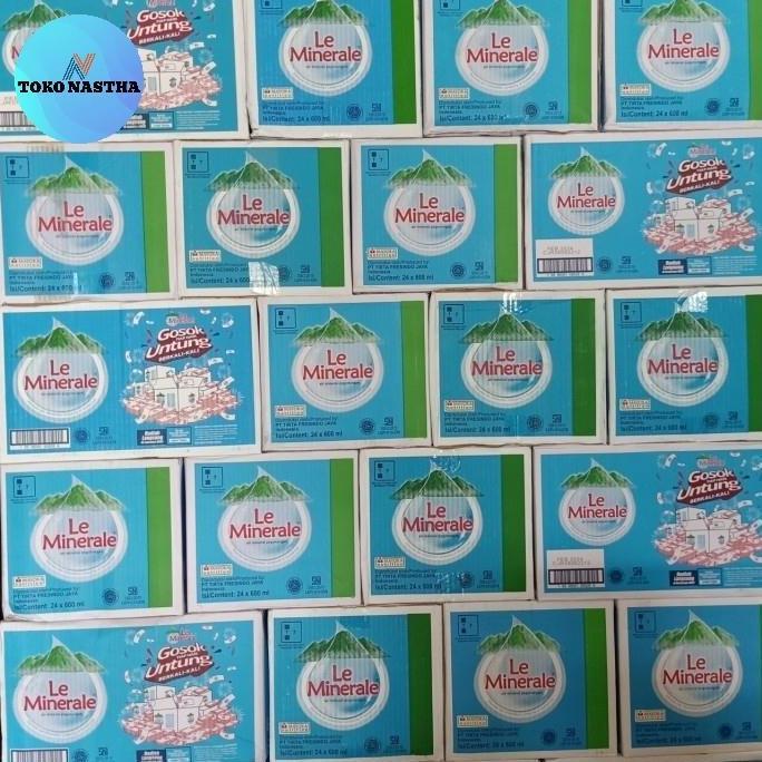 LE MINERALE 600 ML ( KARTON )