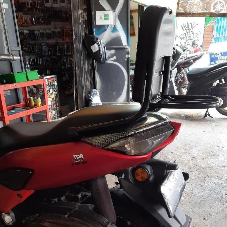 Diskont Sandaran Senderan Jok Belakang Motor All Beat Street Deluxe Fi Karbu Senderan Jok Motor Scoo