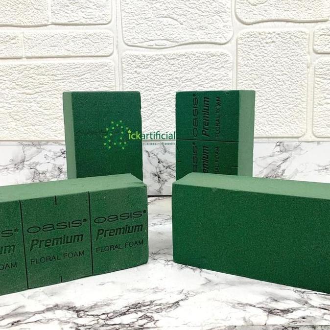 Busa Tanaman Hidup Premium Quality Floral Foam Oasis Media Tanam Dekor