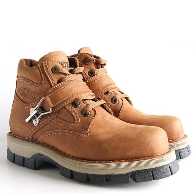 Sale Sepatu Boots Kulit Asli Pria / Borsa Wildbull - Brawny Shoes