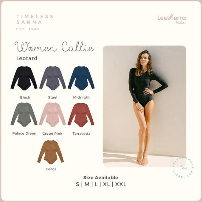 NEW Lee Vierra Callie Leotard Swimwear, Baju Renang Wanita