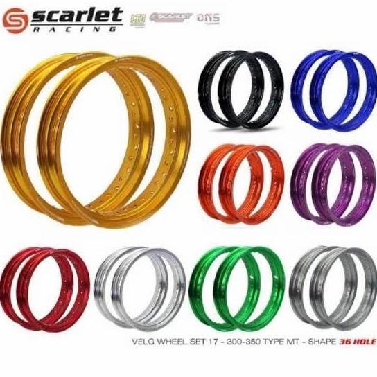 Velg Scarlet Klx Dtracker CRF 150 Supermoto