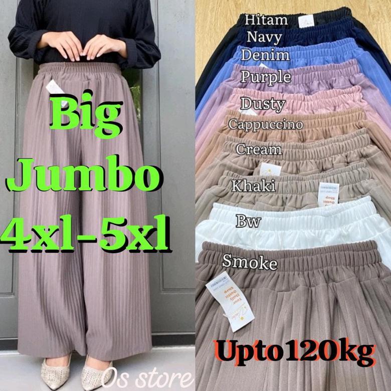 PREMIUM KULOT SUPER JUMBO WANITA CELANA KULOT KNIT HIGHWAIST JUMBO CELANA KULOT JUMBO