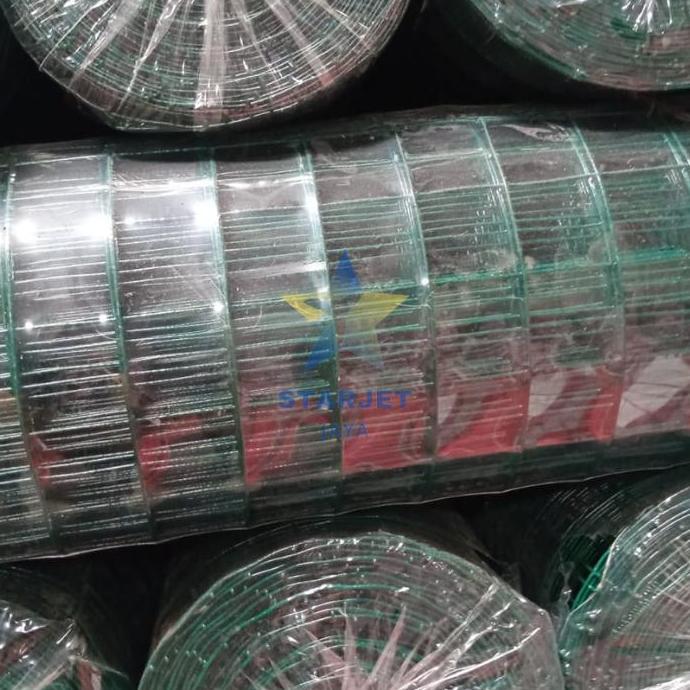 Ironbig- Jaring Kawat Ram Loket Dinding Kandang Ayam Pagar Pvc Tebal