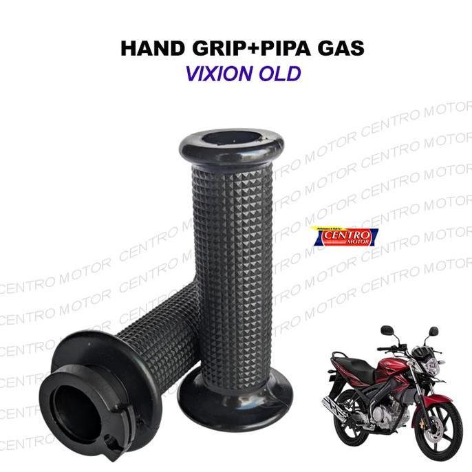 Hand Grip+Pipa Gas VIXION Old Set Kanan Kiri.