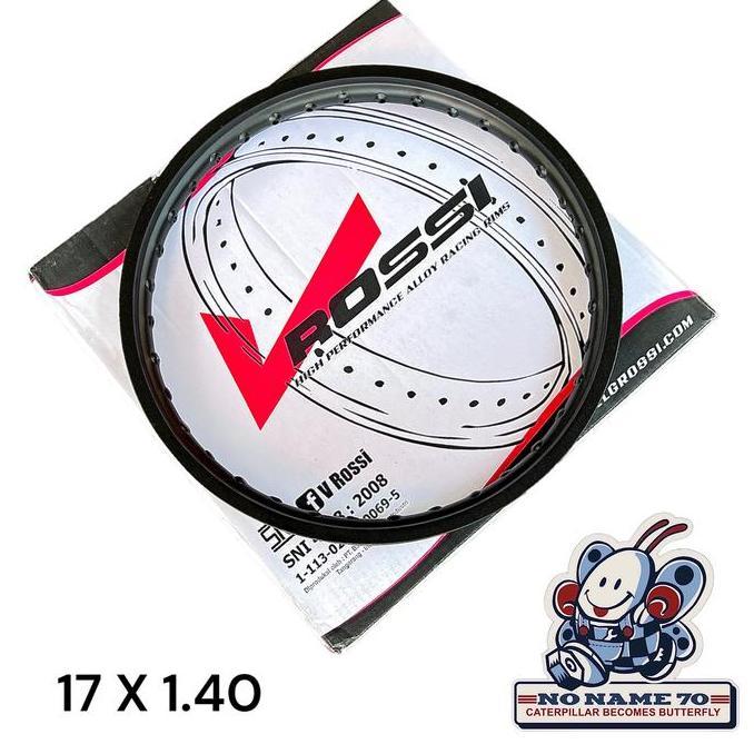 Velg Rossi Ring 17 1.40 Honda Astrea Grand Legenda Supra x Lama Hitam