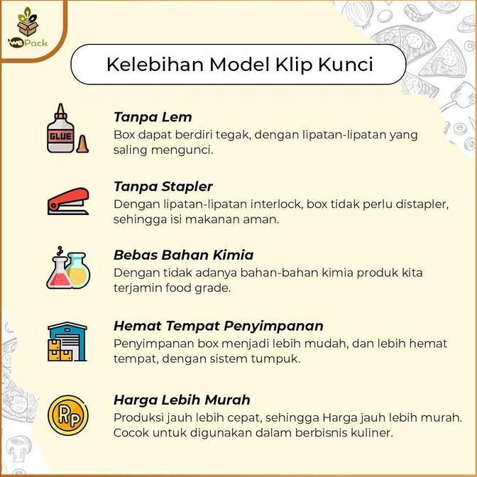 Siapkemas- Food Pail Paper Medium 10Oz Box Bento Coklat Kraft 290Gsm Laminating M