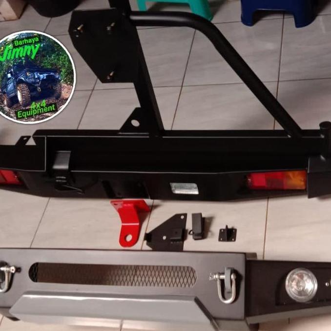 BEMPER DEPAN KATANA SET BELAKANG JIMNY DUDUKAN BAN SEREP VARIASI ARB