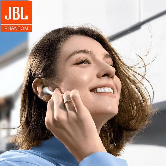 Diterium- Original Jbl-Phantom 4Th Upgrade Tws Sound Wave Shockwave Tws - Bass Kuat Tahan Air Segala