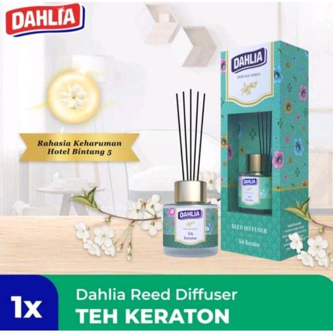 DAHLIA Reed Diffuser Teh Keraton & Refill Teh Keraton