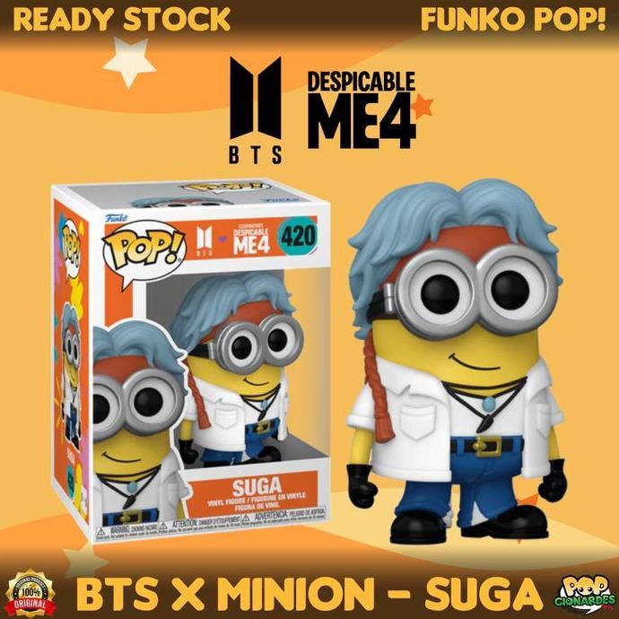 Funko POP Music - BTS x Minion - Suga #420