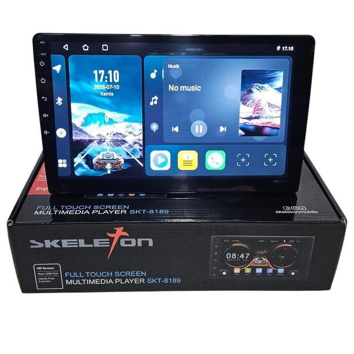 Head Unit Android 10 Inch Ram 2+32  Skeleton Terbatas