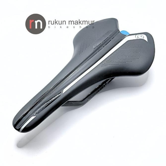 Promo PRO FALCON Carbon Road Cycling Saddle Flat Regular Fit 152 mm Rail 7 x 9 mm - Sadel Sepeda Bal