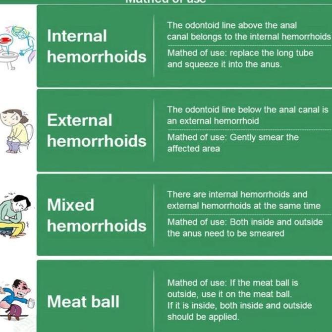 Oksiom- Obat Wasir Salep Ambeien Herbal Bab Berdarah Herbaceous Hemorrhoids Ointment Menyembuhkan