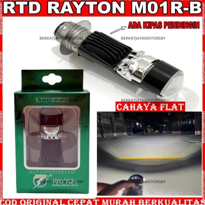 Promo RAYTON RTD LAMPU UTAMA H6 LED MOTOR M01RA DAN M01RB DAN M01RS DAN  M01RA CAHAYA BILED LAMPU MO