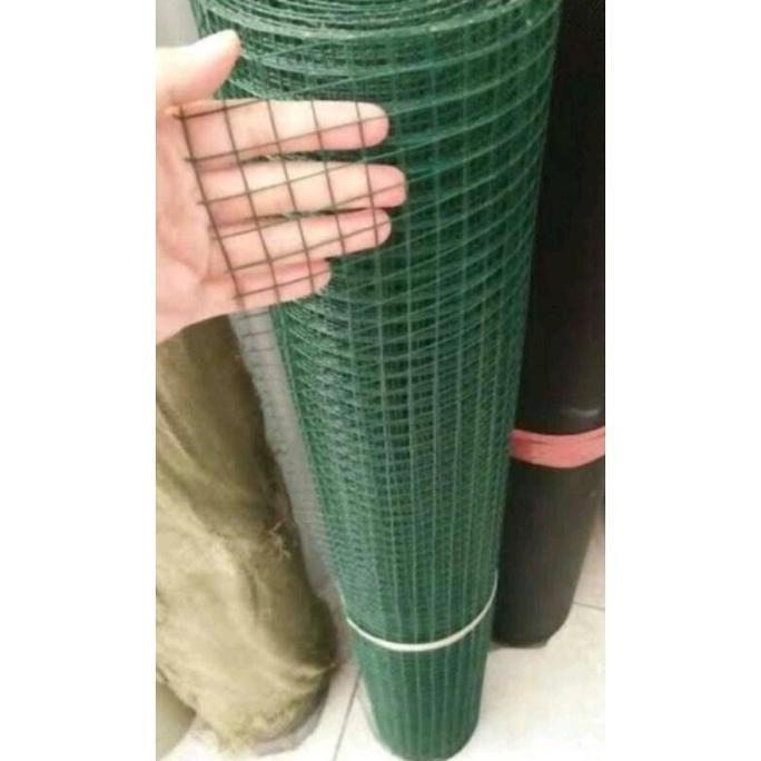 NEW KAWAT LOKET PVC HIJAU 1/2"90cm