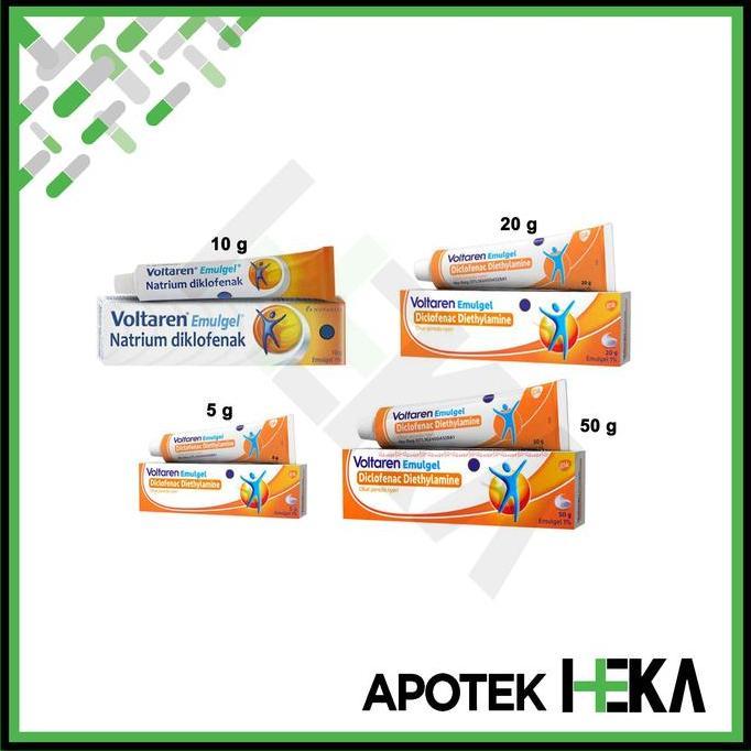 Oksiom- Voltaren Gel Natrium Diklofenak - Salep Pereda Nyeri Otot