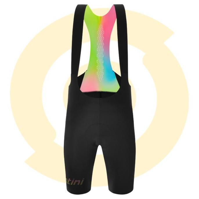 Promo Bib Short Celana Sepeda SANTINI UNICO Black Diskon