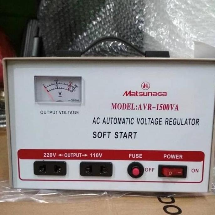 BEBAS ONGKIR - Stabilizer Matsunaga 1500 Watt Stavol Matsunaga 1500 Watt