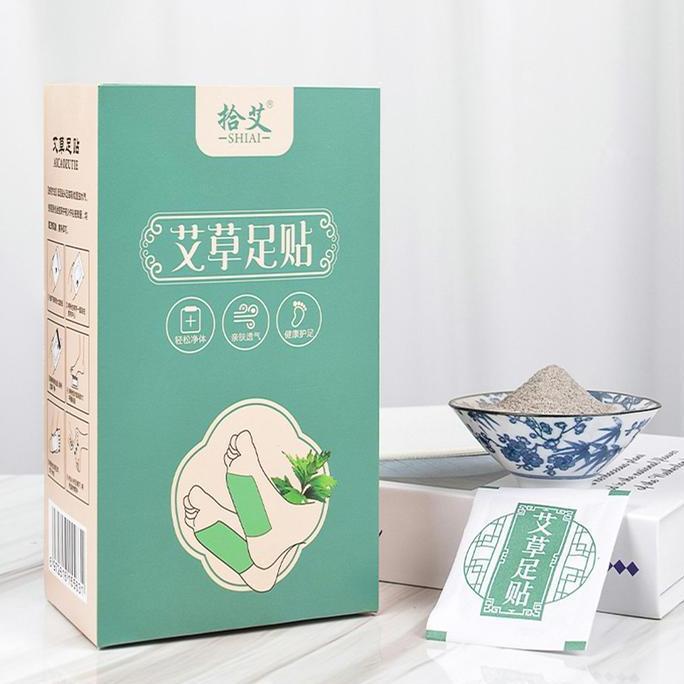 Oksiom- 50Pcs Detox Foot Patch Perawatan Kaki Pelangsing Alami Koyo Kaki Detox